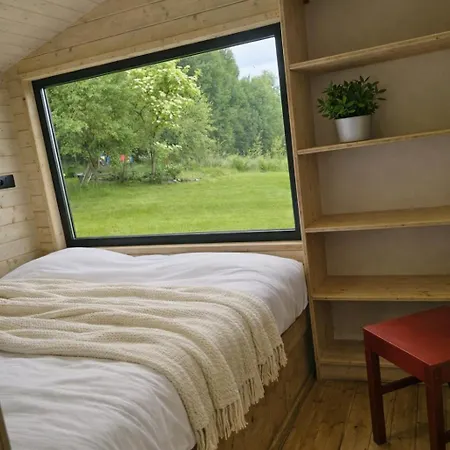 Luxussátor Romanticky Tiny House S Vyhledem Na Luz